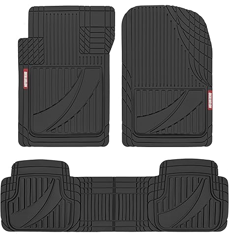 Advanced Black Rubber Car Mats