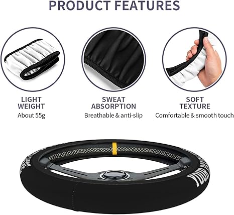 Custom Car Steering Wheel Covers