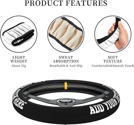 Custom Car Steering Wheel Covers