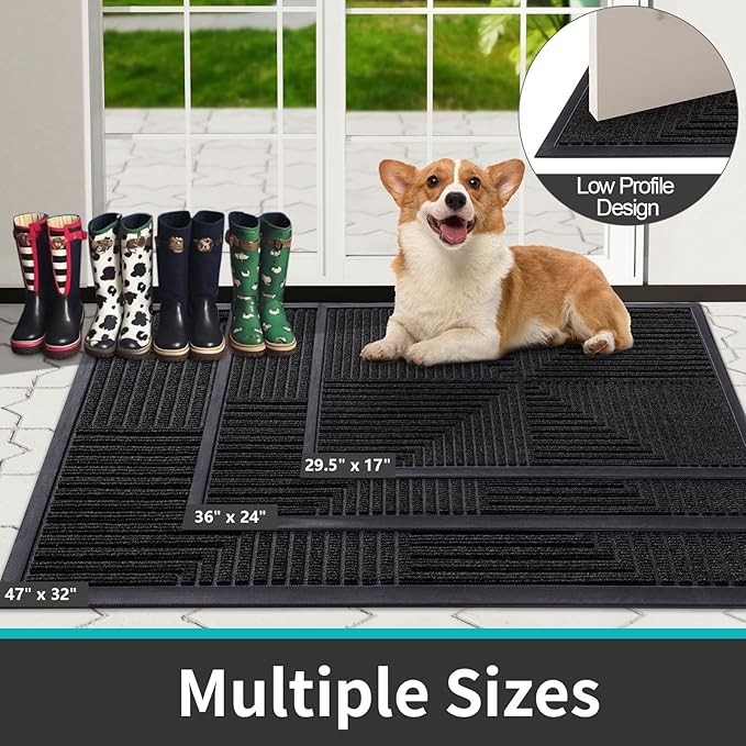 Non-Slip Rubber Doormat